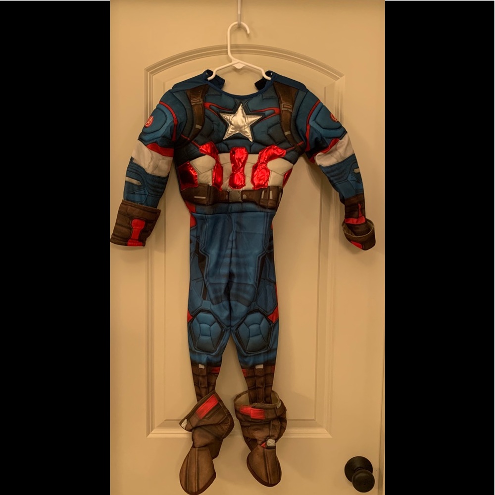 Captain America 3t-4t halloween kids costume